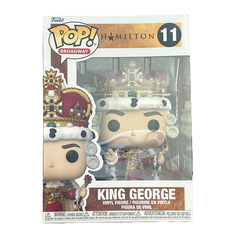 Funko Pop! Broadway Hamilton King George #11 Collectible Vinyl Figure